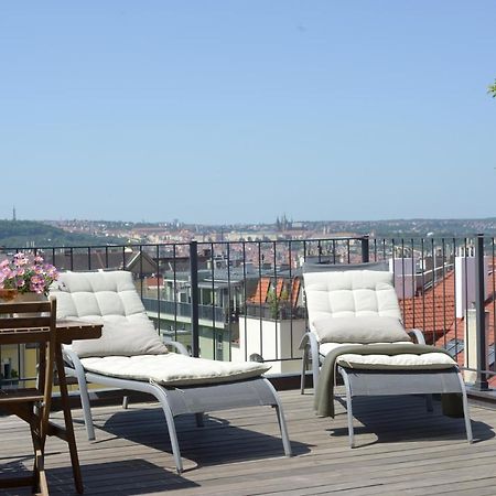 Luxury Penthouse Apartment Prag Exterior foto