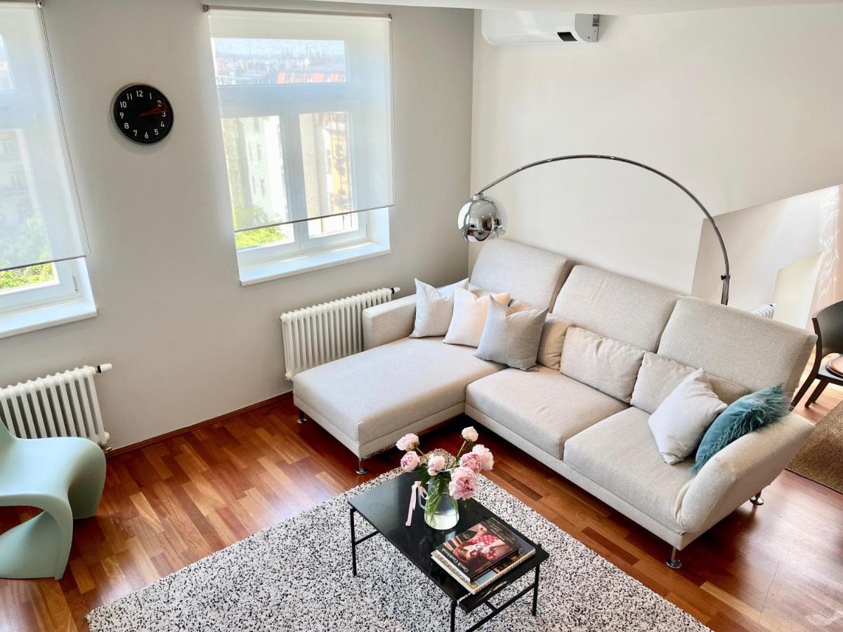 Luxury Penthouse Apartment Prag Exterior foto