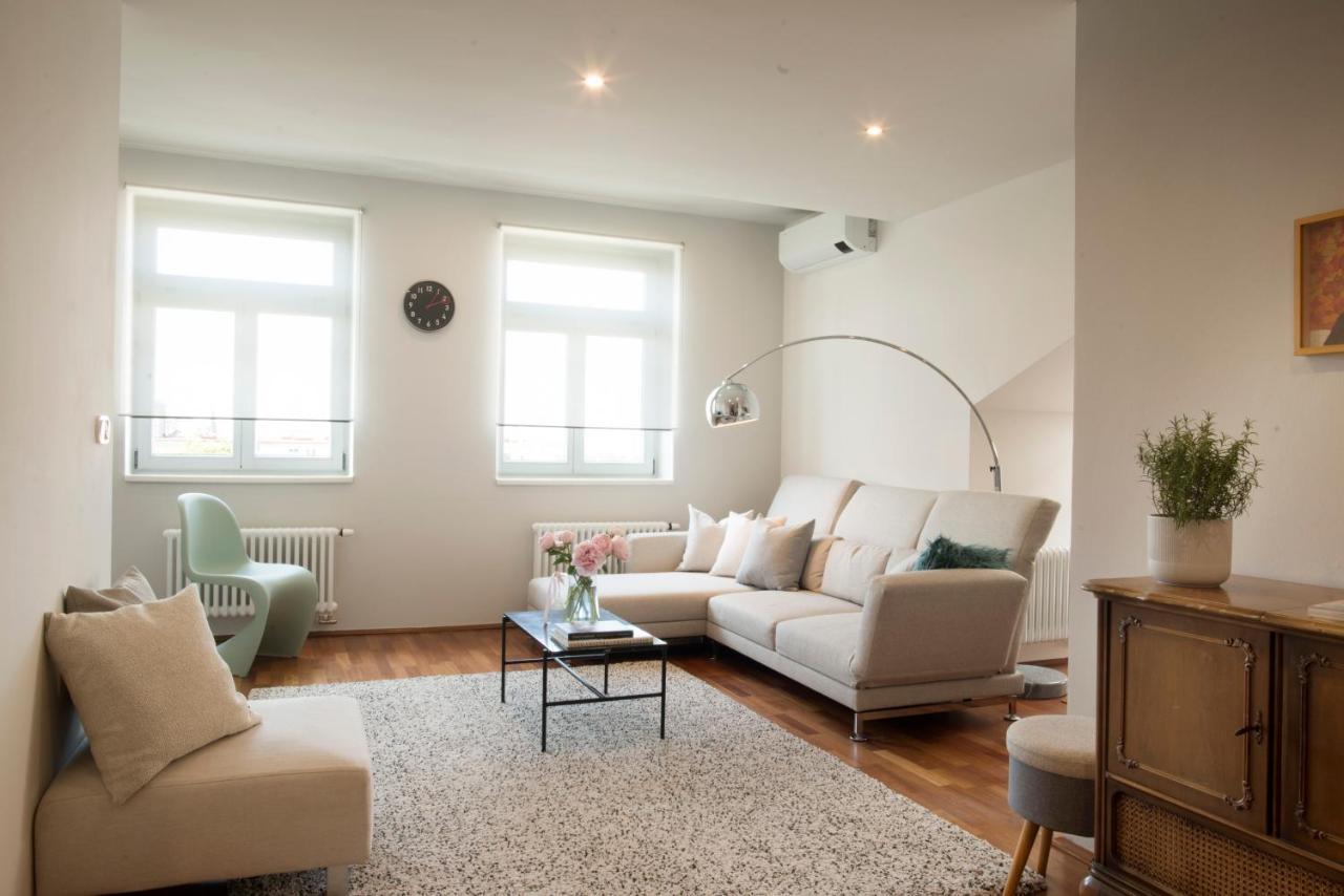 Luxury Penthouse Apartment Prag Exterior foto