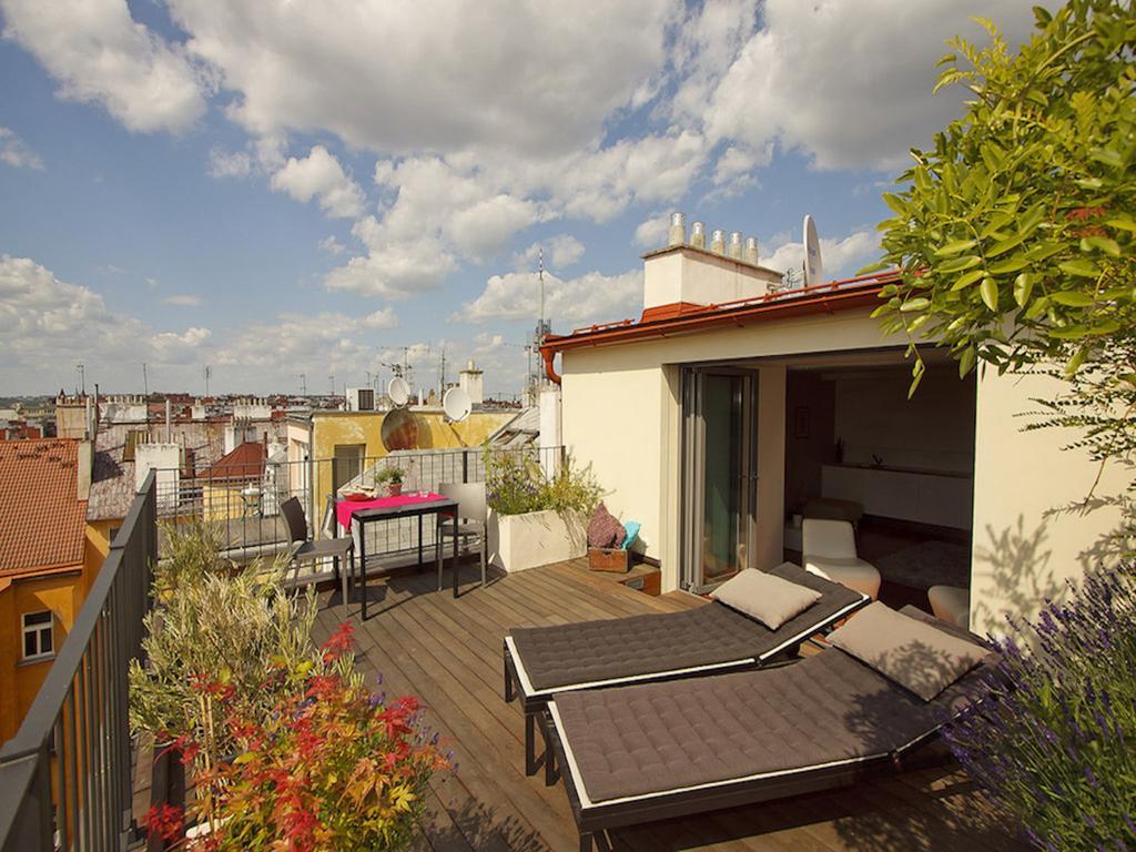 Luxury Penthouse Apartment Prag Zimmer foto