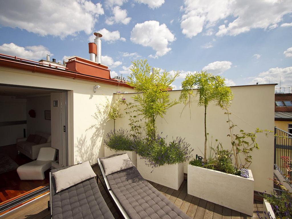 Luxury Penthouse Apartment Prag Zimmer foto