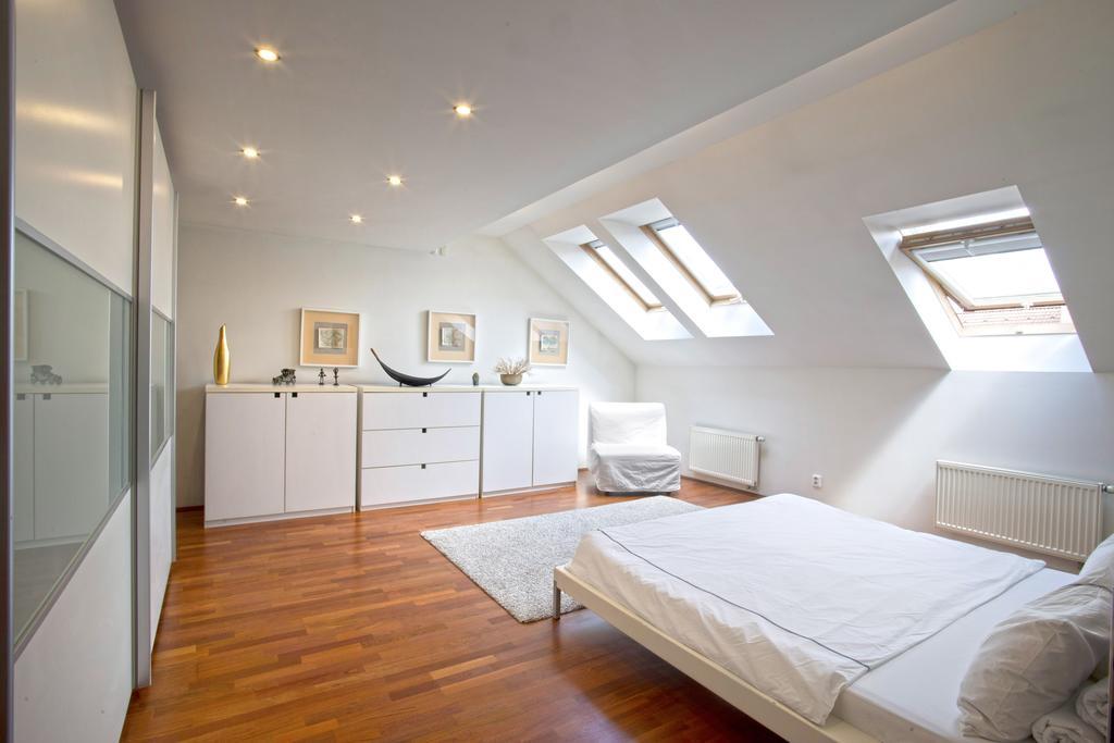 Luxury Penthouse Apartment Prag Exterior foto